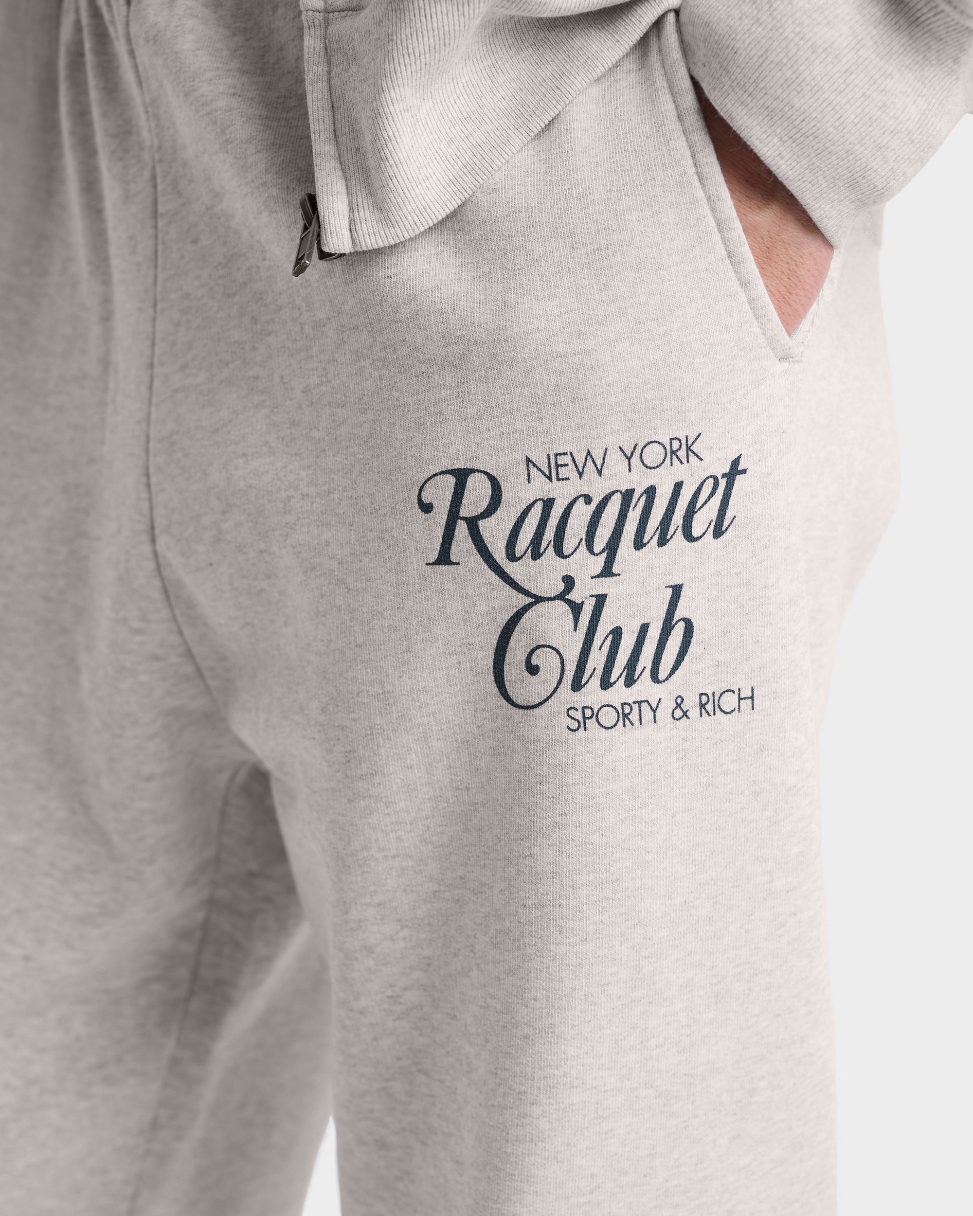 NYRC Sweatpant - Heather Gray/Forest