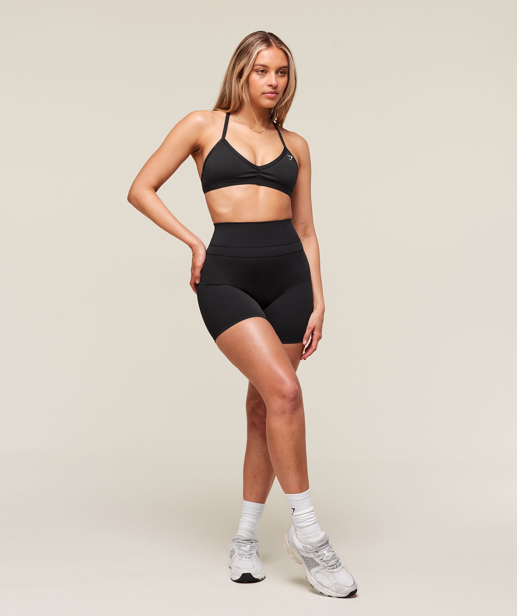 Gymshark Minimal Sports Bra - Black