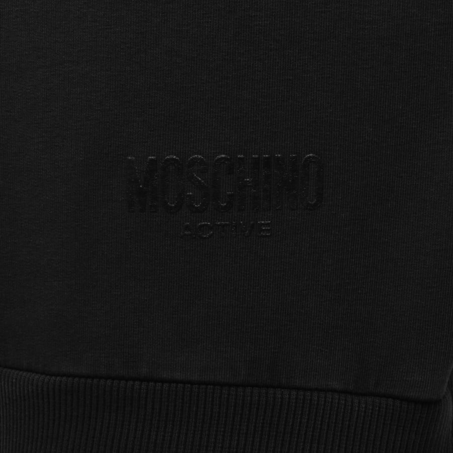 Moschino Active Logo Tape Sweatshirt Black