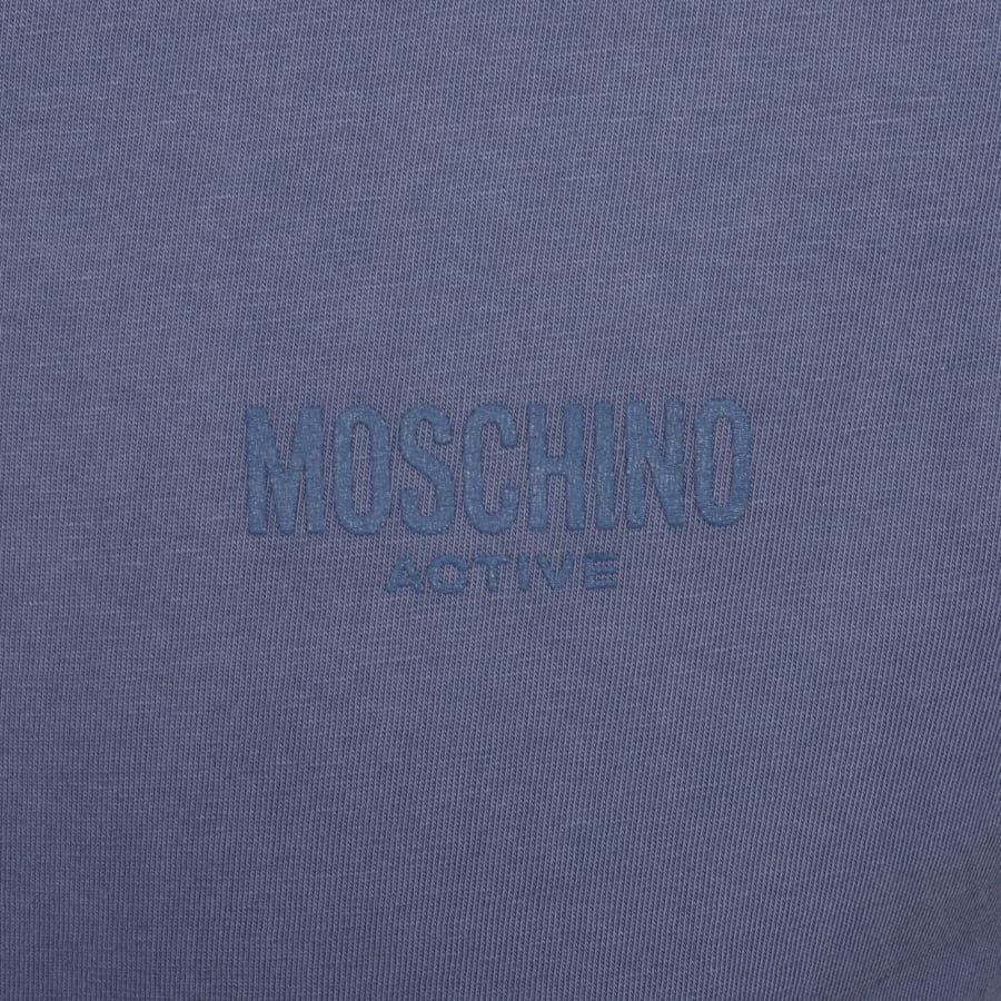 Moschino Active T Shirt Blue
