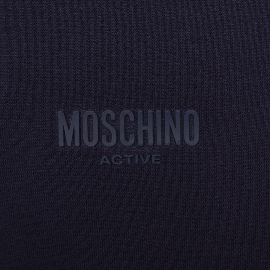Moschino Active Zip Sweatshirt Navy