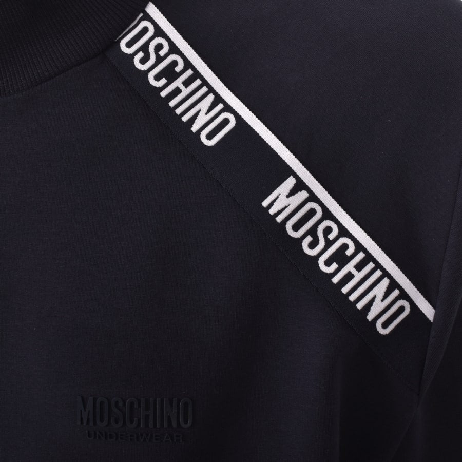 Moschino Logo Sweatshirt Navy