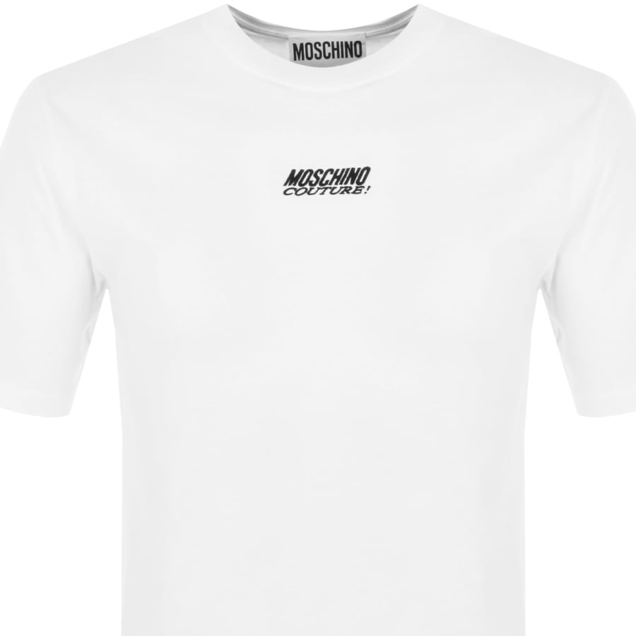 Moschino Logo T Shirt White