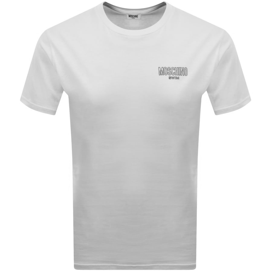 Moschino Swim T Shirt White