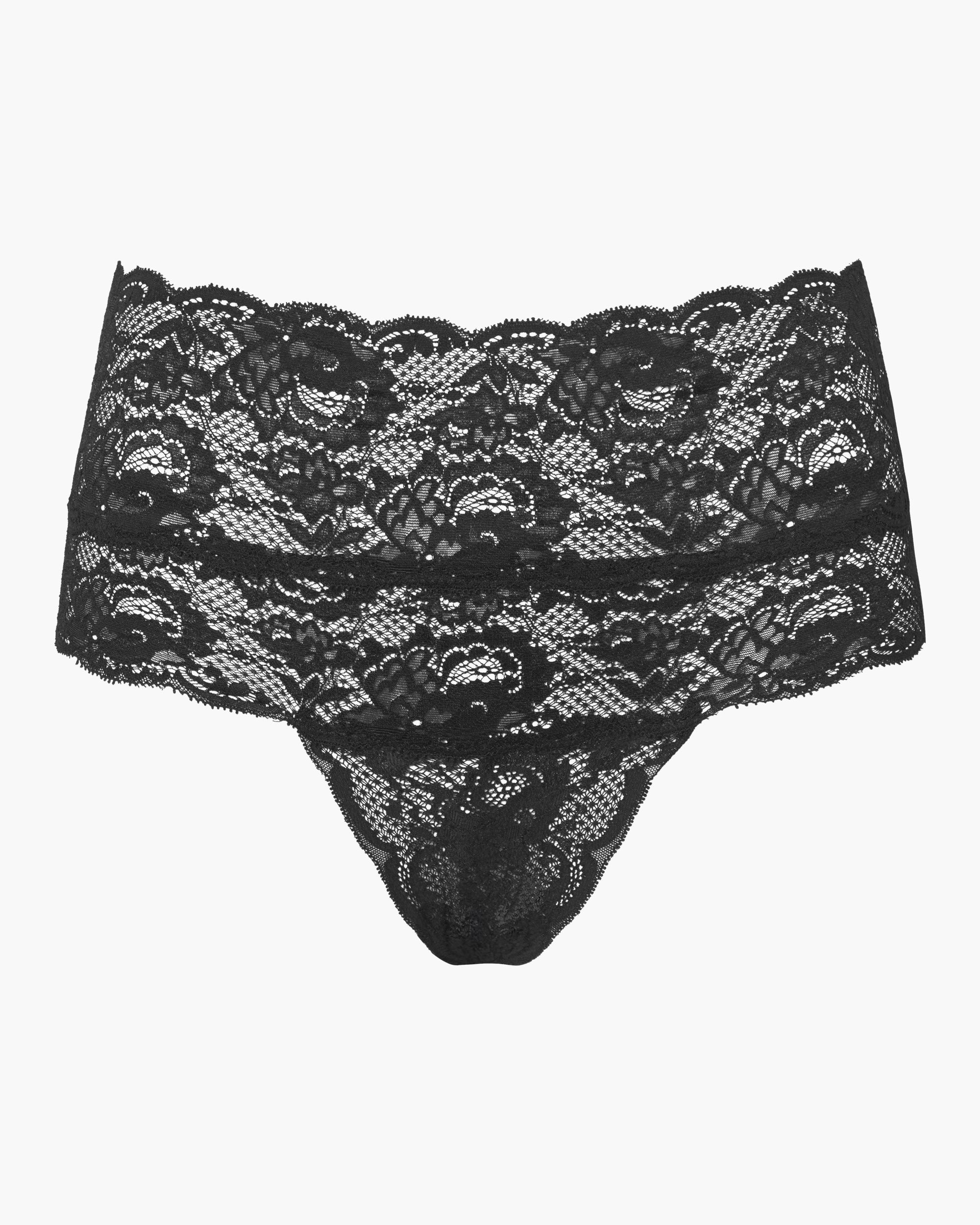 High Waisted Thong