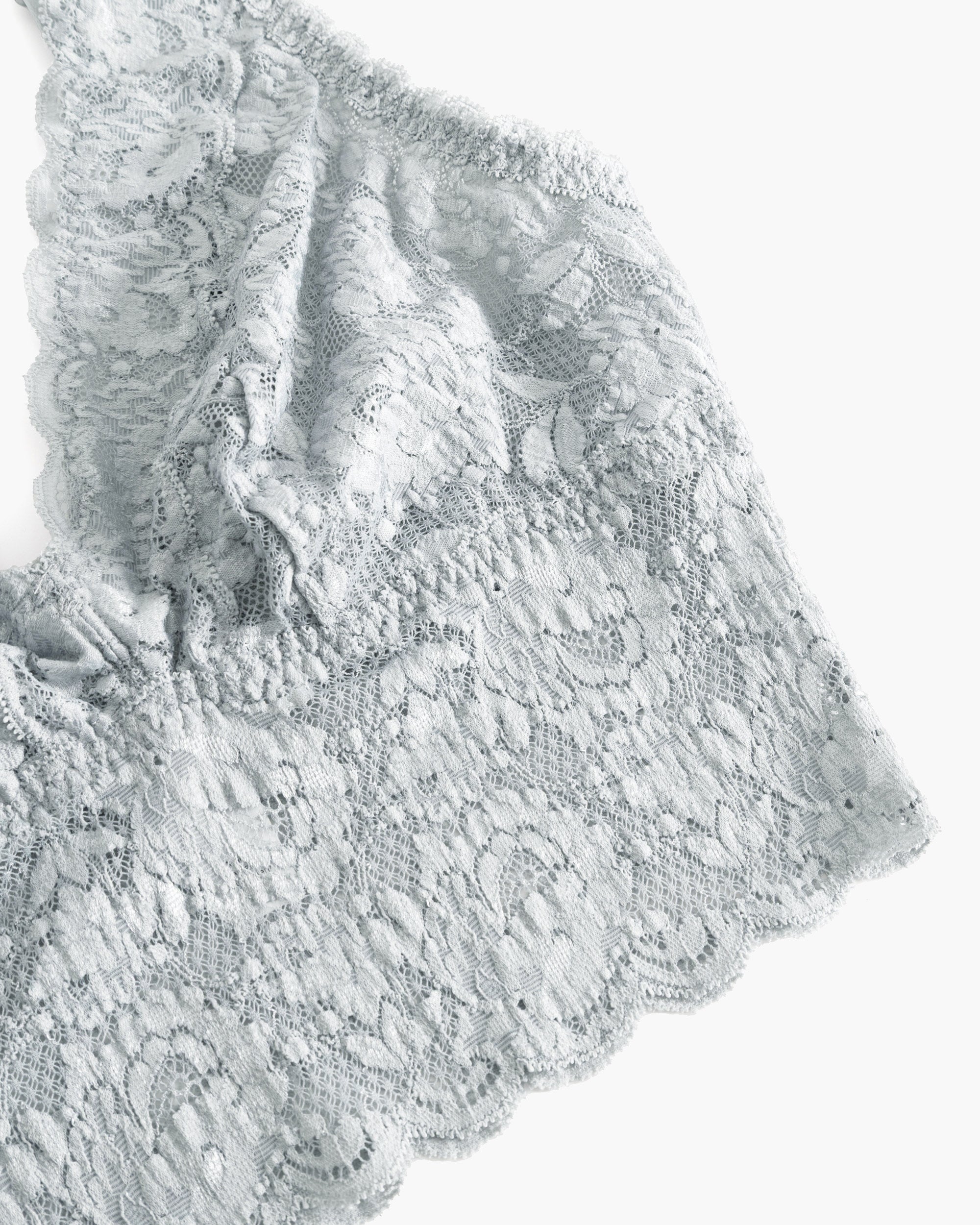 Bralette Alta Con Scollatura Profonda