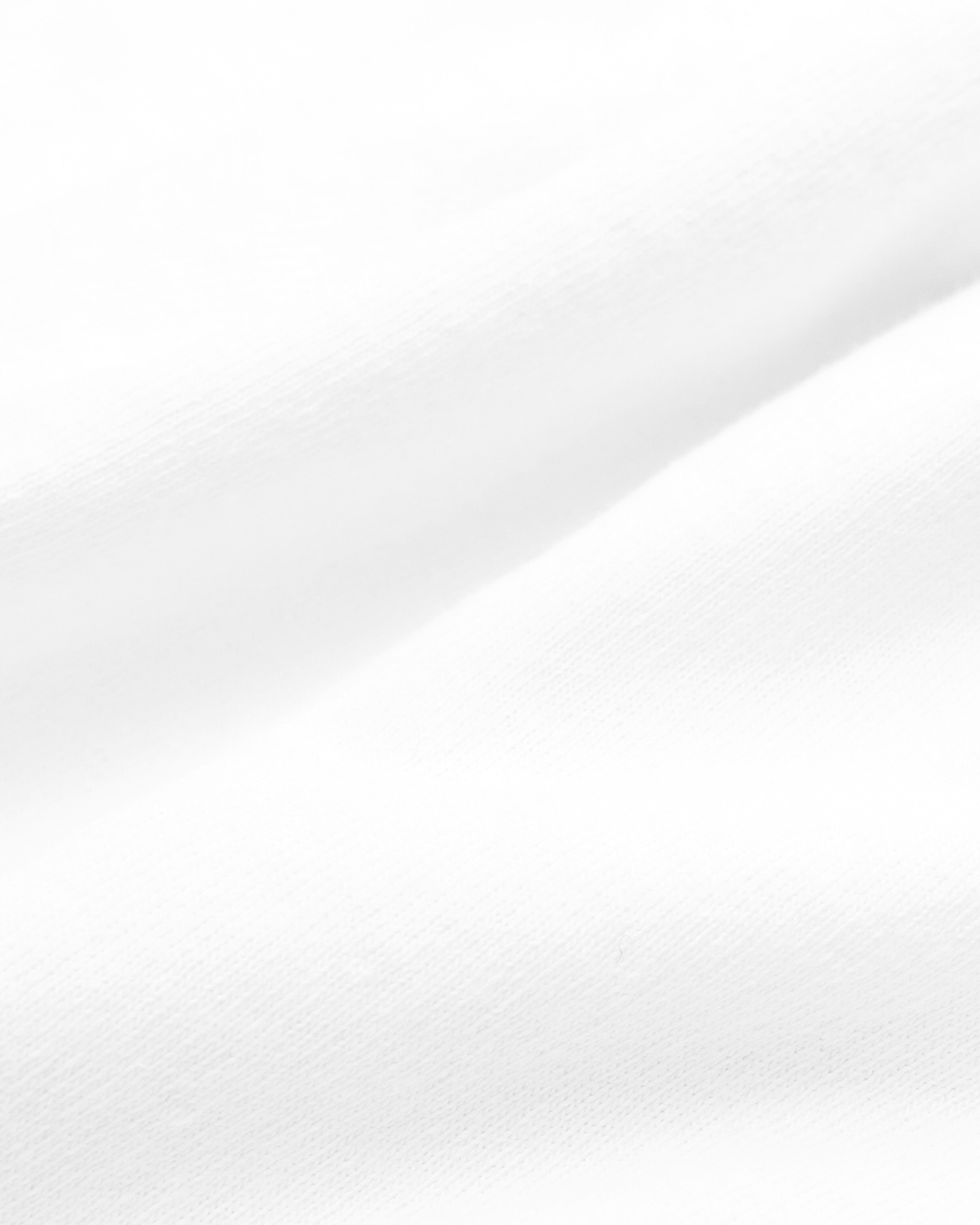 NY Crest Embroidered Disco Short - White