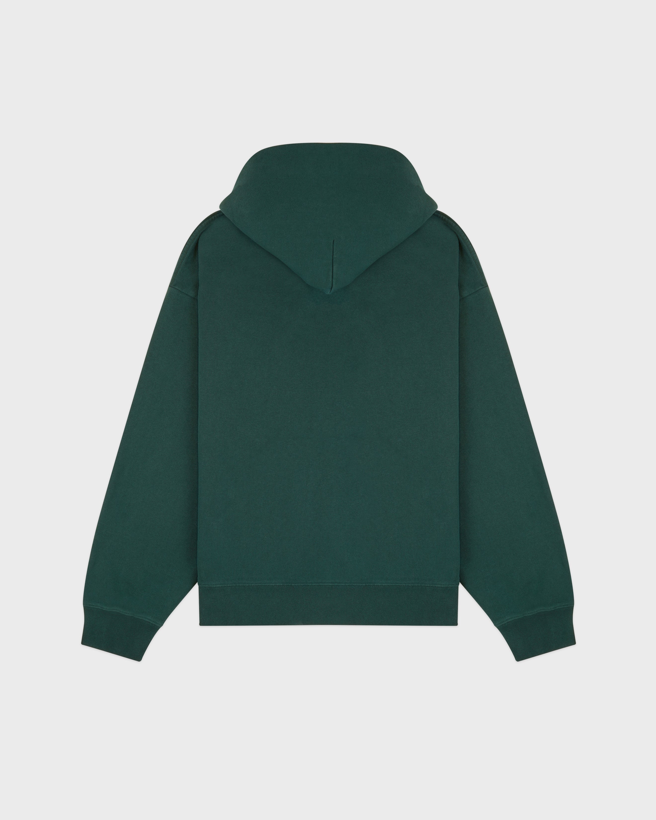 NY Crest Embroidered Hoodie - Forest