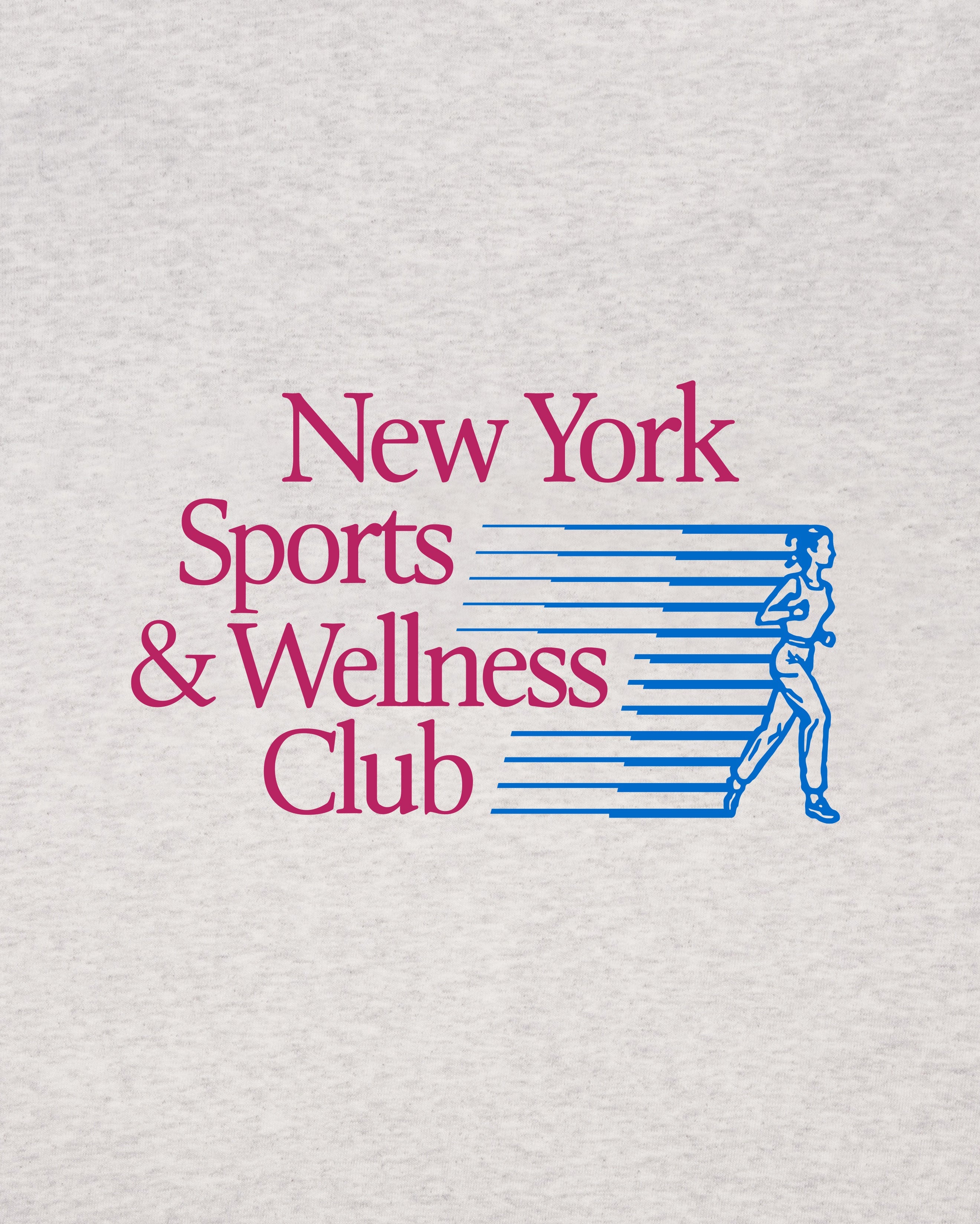 NY Motion Gym Short - Heather Gray/Berry/Azure