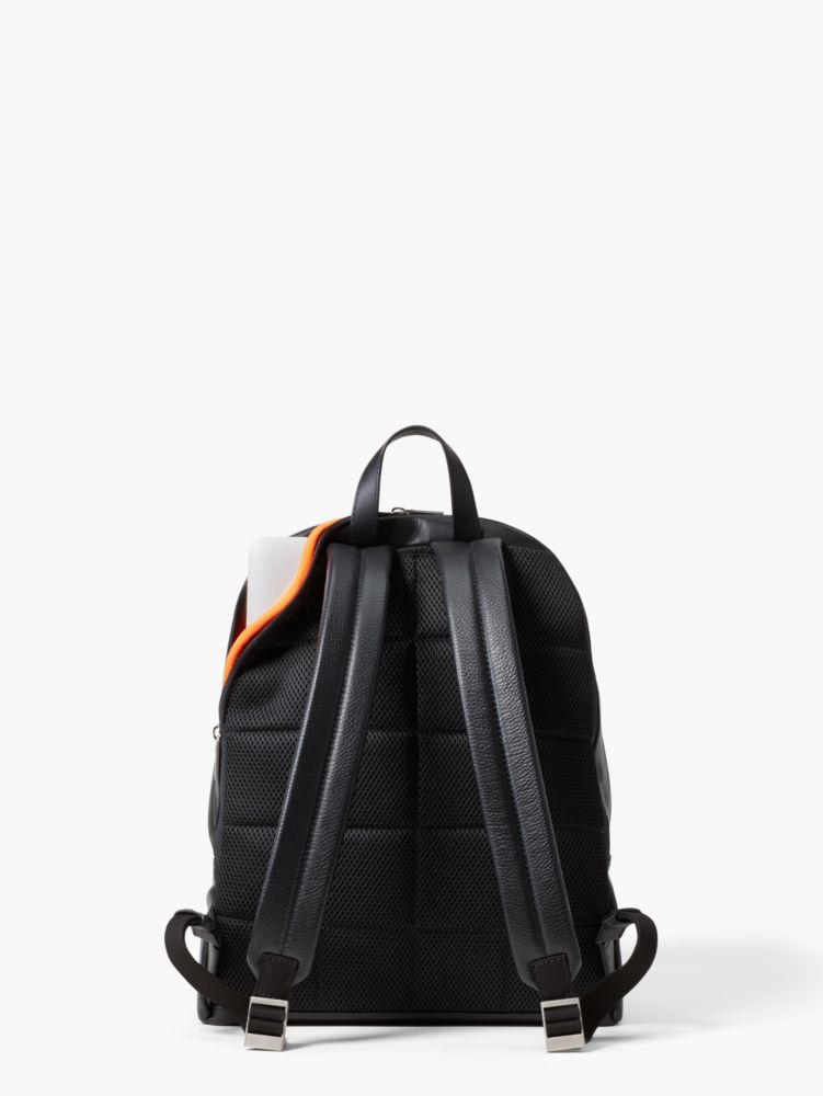 Jack Spade Pebbled Leather Backpack