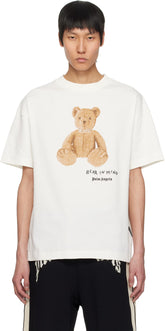 White 'Bear in Mind' T-shirt