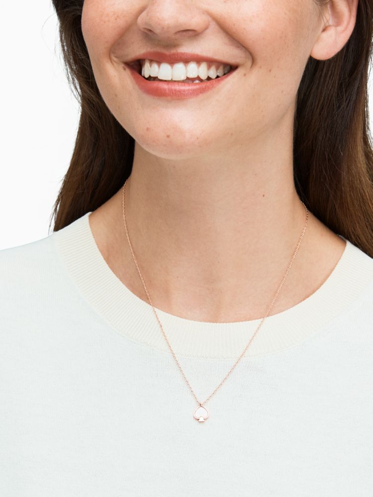 Signature Spade Mini Pendant