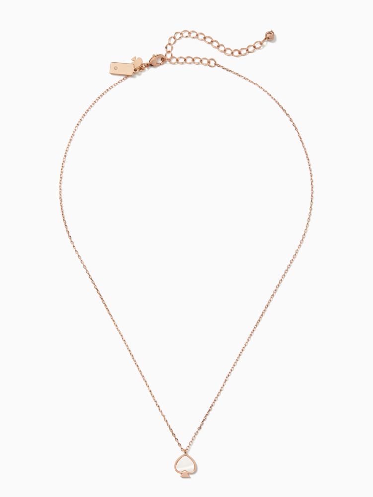 Signature Spade Mini Pendant