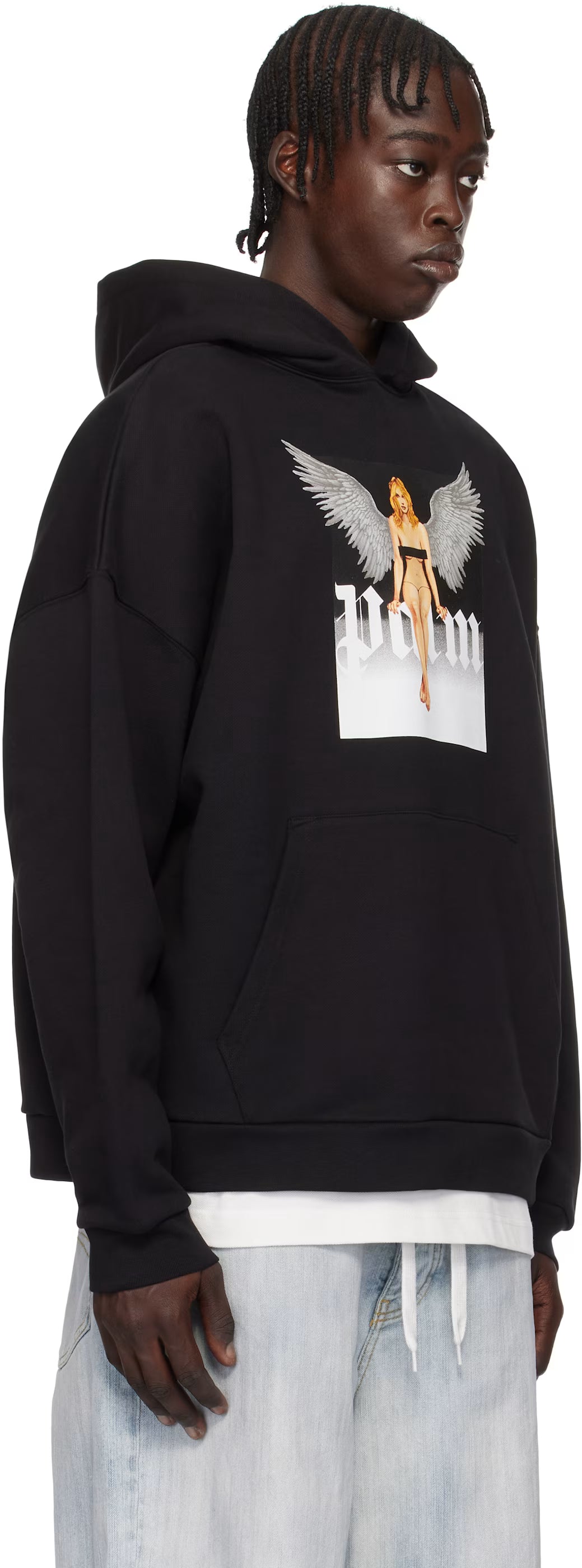 Black Pin Up Hoodie