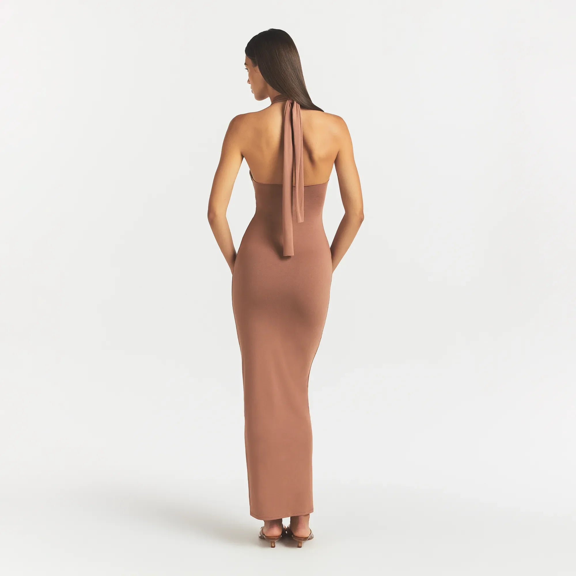 Smooth Layers Convertible Long Dress