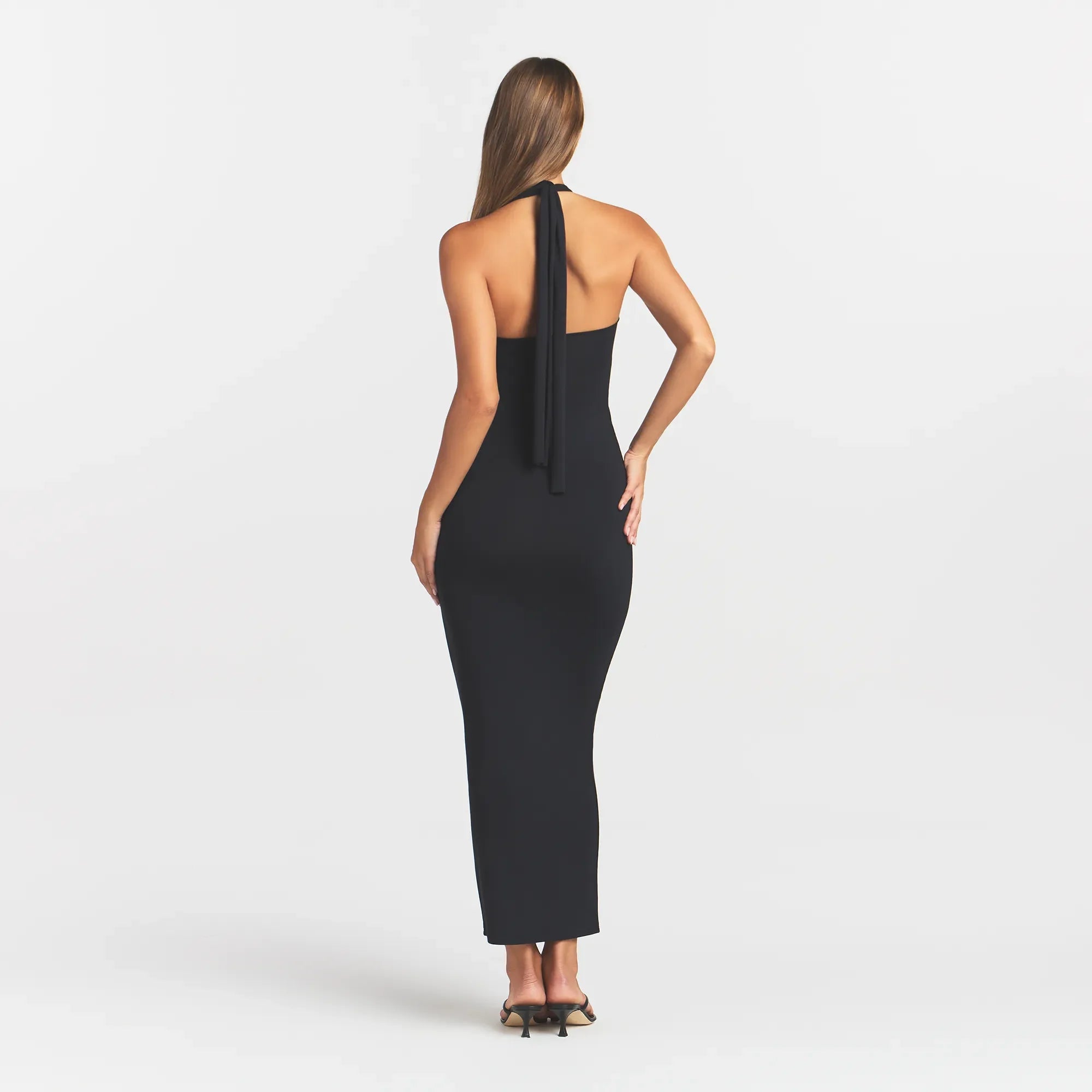 Smooth Layers Convertible Long Dress