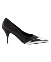 Prada Satin and leather pumps