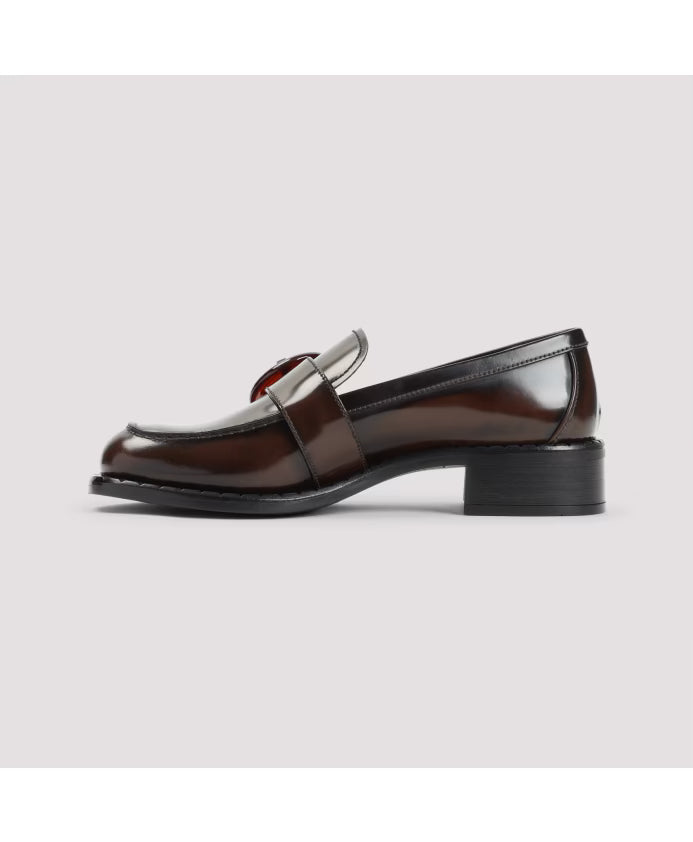 Prada Brown Loafer Shoes for Women