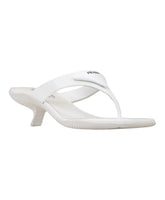 Prada Slip-on Leather Sandals with Logo Hardware