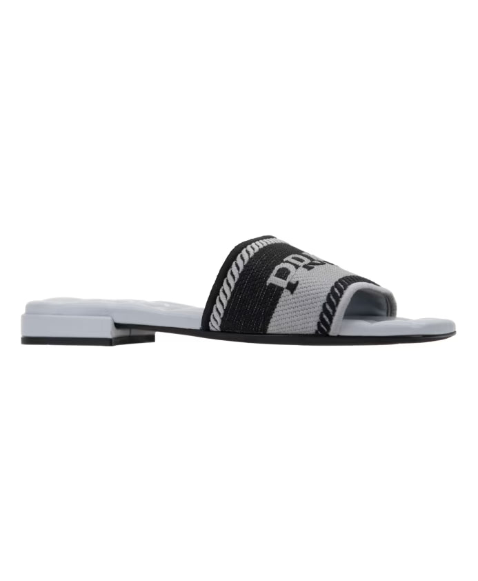 Prada Quilted Leather Strap Sandals