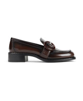 Prada Brown Loafer Shoes for Women