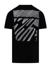 Off White OFF-WHITE SCRIBBLE DIAG SLIM TEE BLACK - Size: XS T-Shirts | Shop From The Mirage