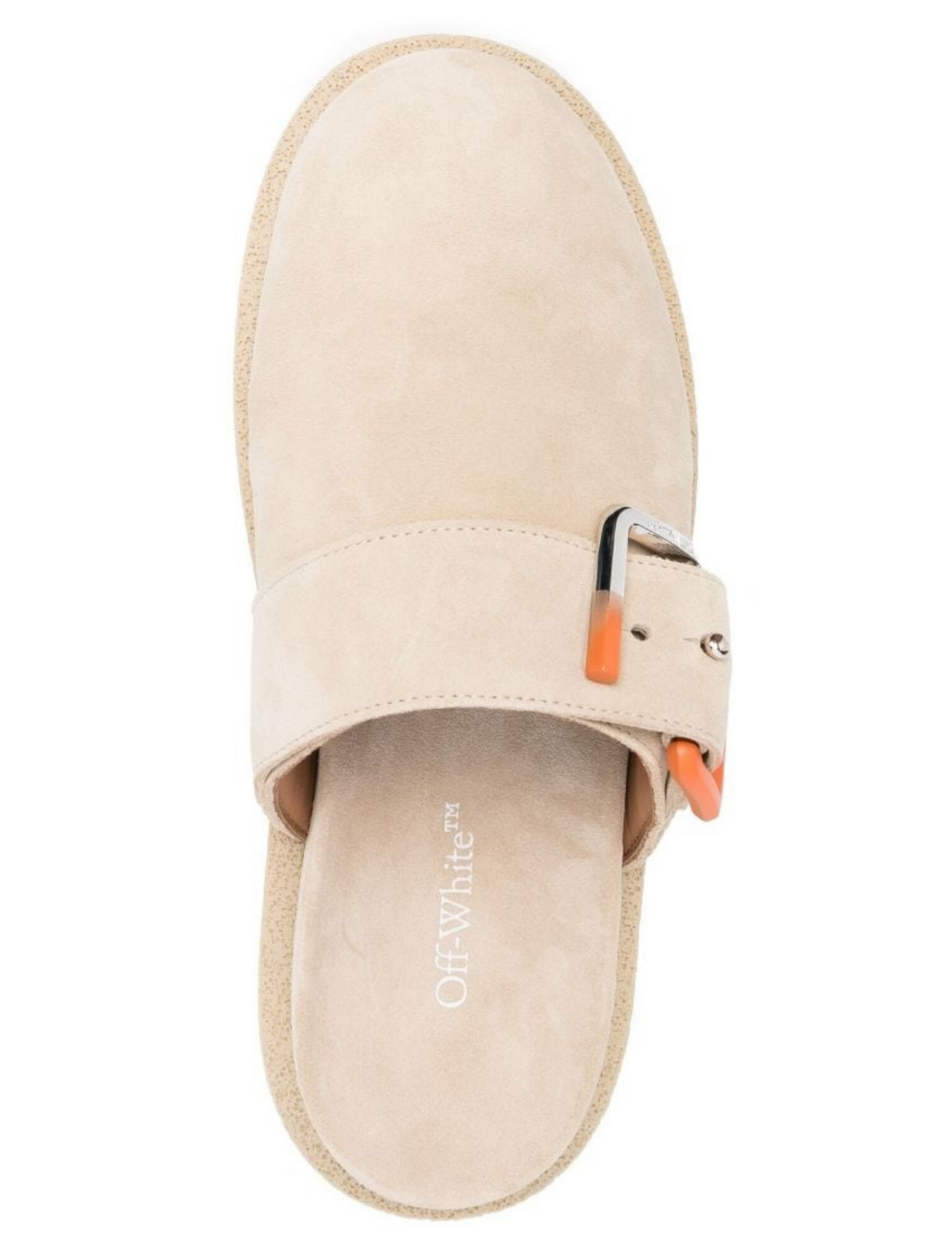 Off White OFF-WHITE SUEDE SPONGESOLE CLOGS - Size: UK 7 Sneakers | Shop From The Mirage
