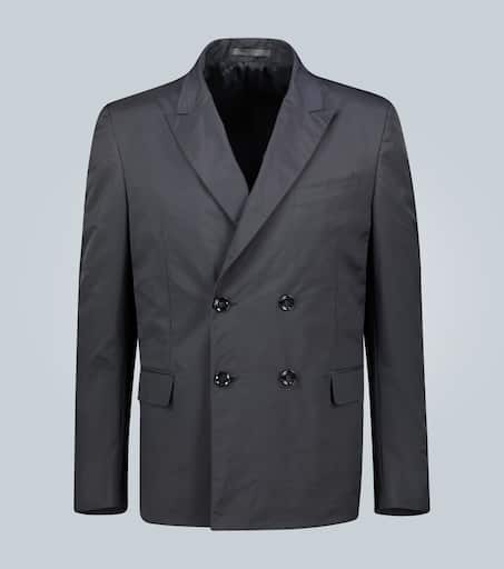 Valentino technical double-breasted blazer