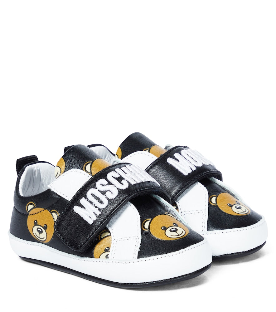 Baby leather sneakers