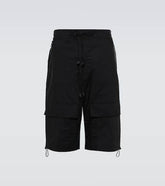 Cotton drawstring shorts