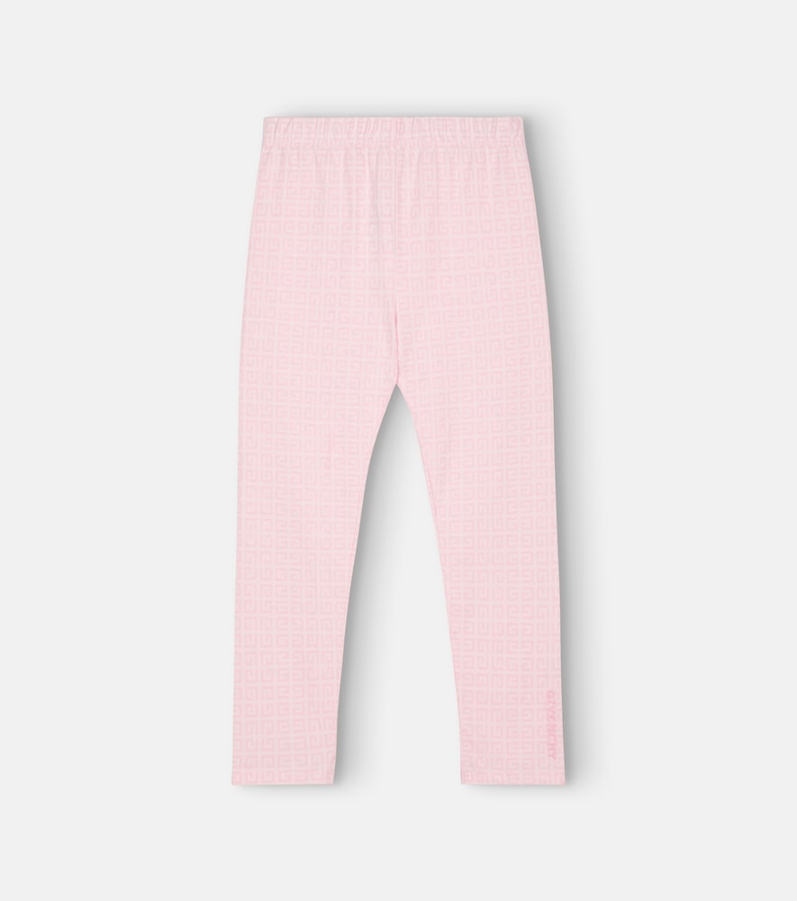 Logo cotton leggings