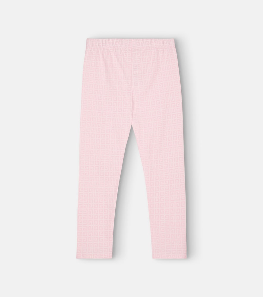 Logo cotton leggings