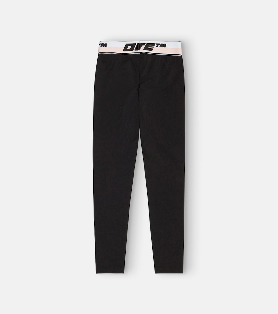 Logo tape leggings