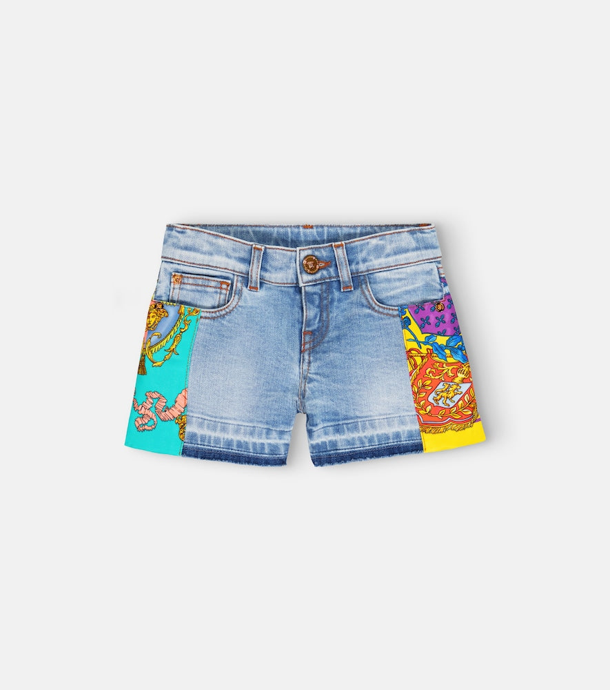 Royal Rebellion denim shorts