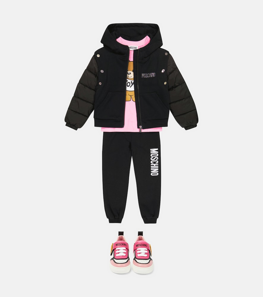 Embellished puffer jacket
