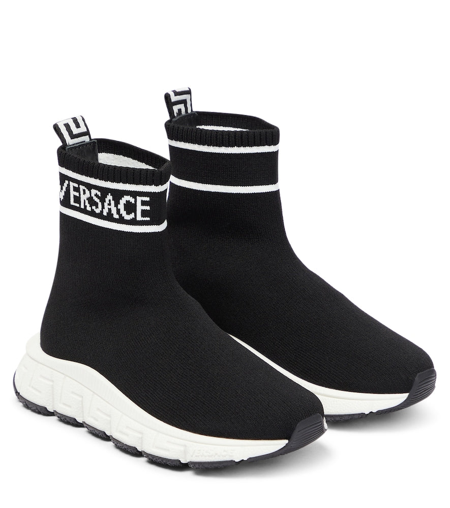 Logo sock sneakers