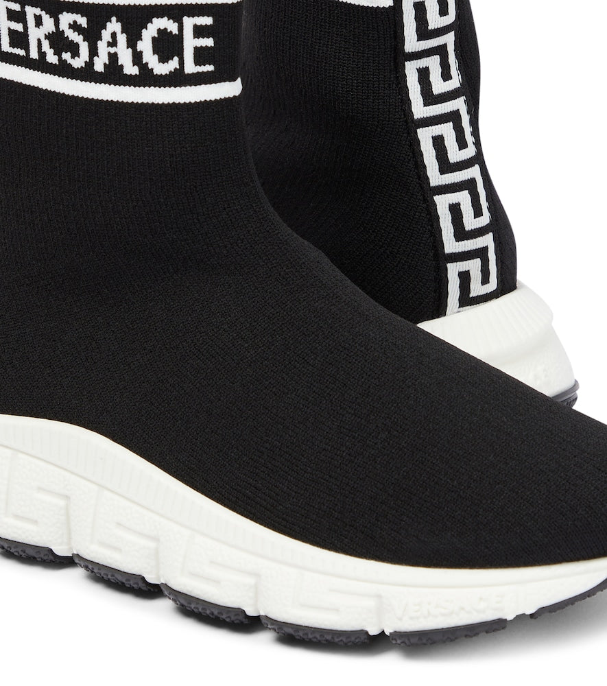 Logo sock sneakers