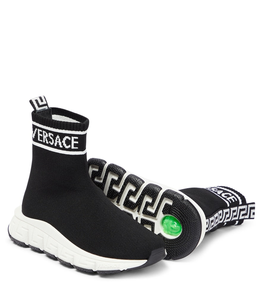 Logo sock sneakers