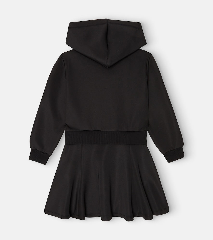 Studded hoodie dress