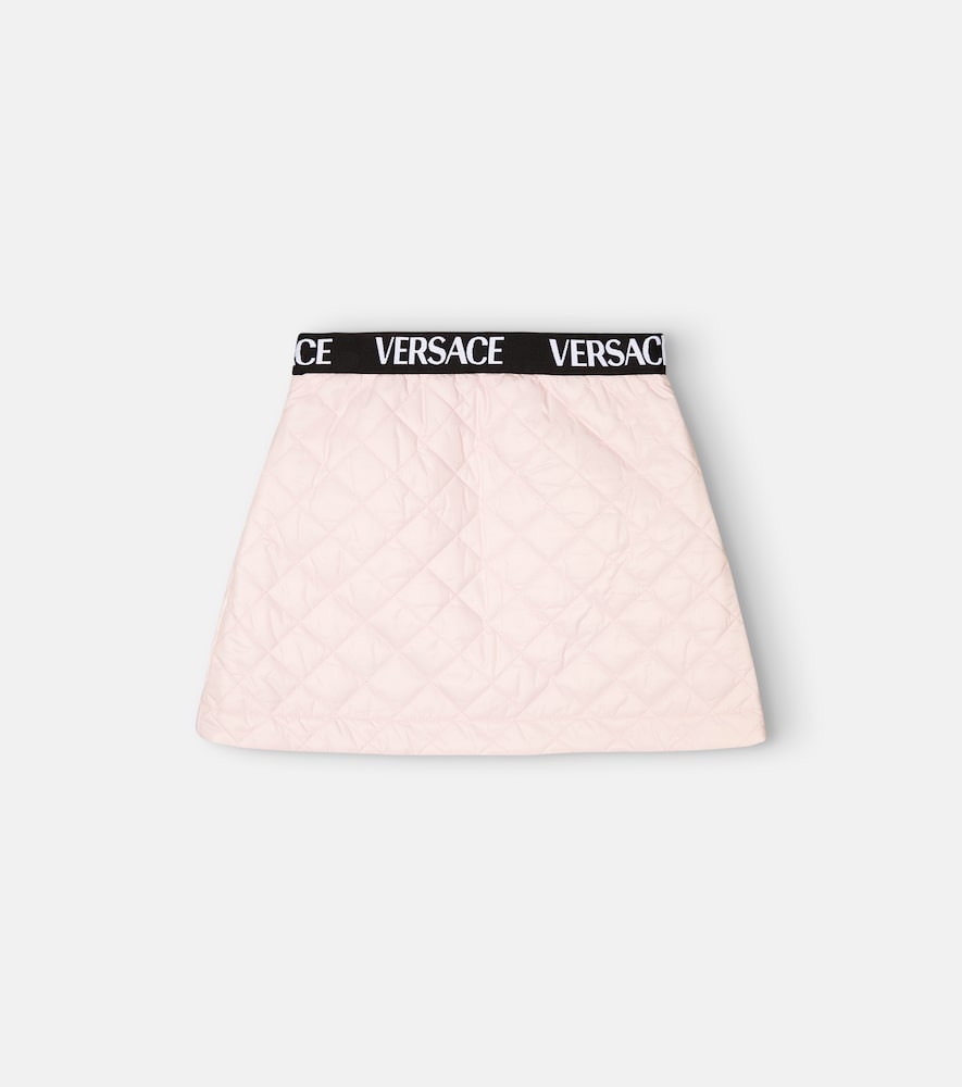 La Greca quilted skirt
