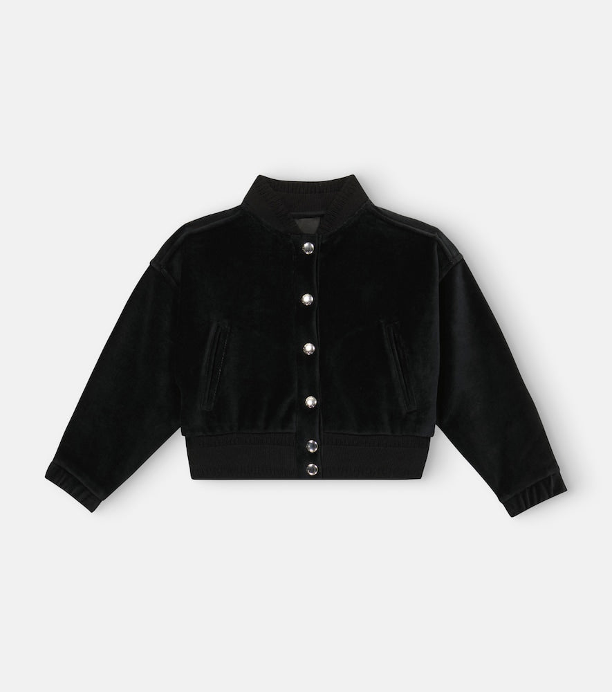 Velvet cardigan