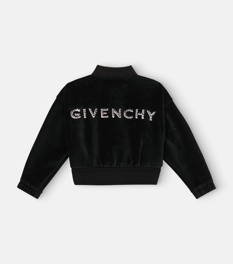 Velvet cardigan