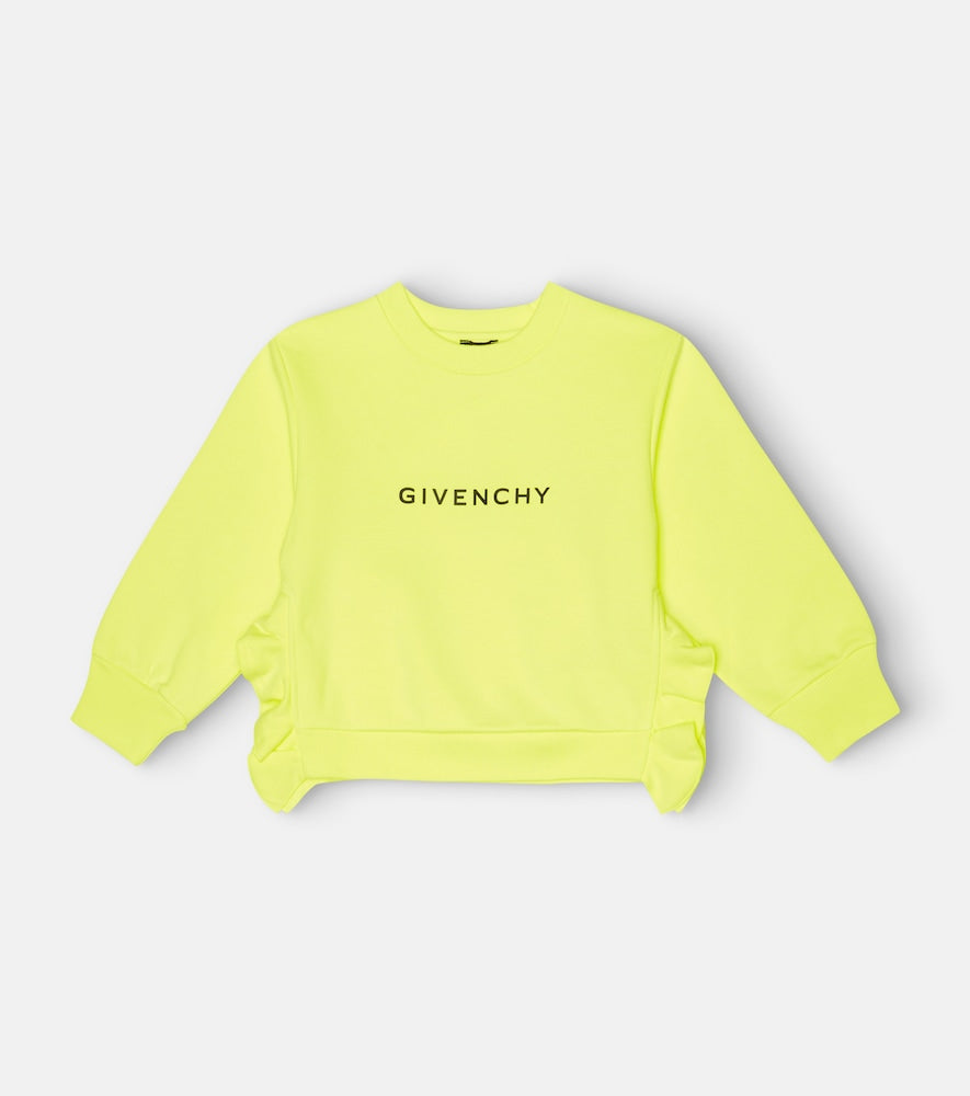 Logo cotton-blend sweatshirt