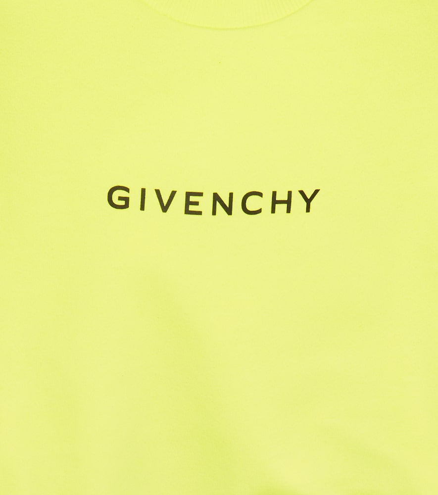 Logo cotton-blend sweatshirt