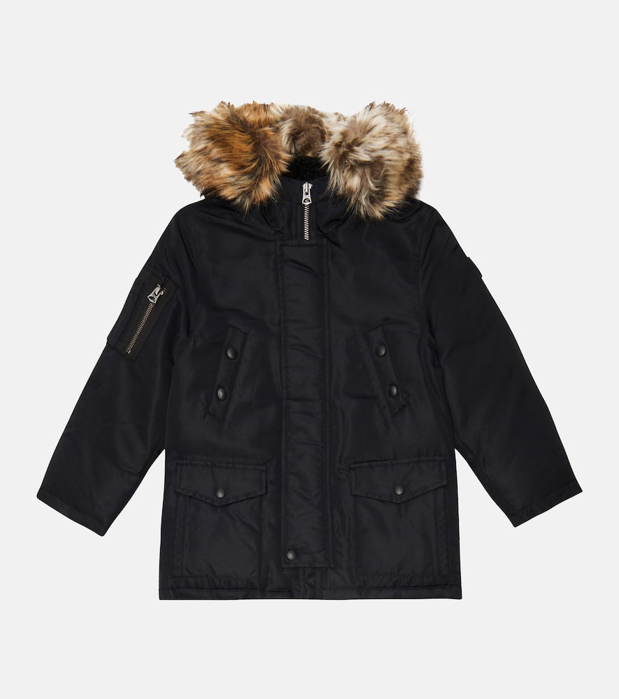 Hooded parka