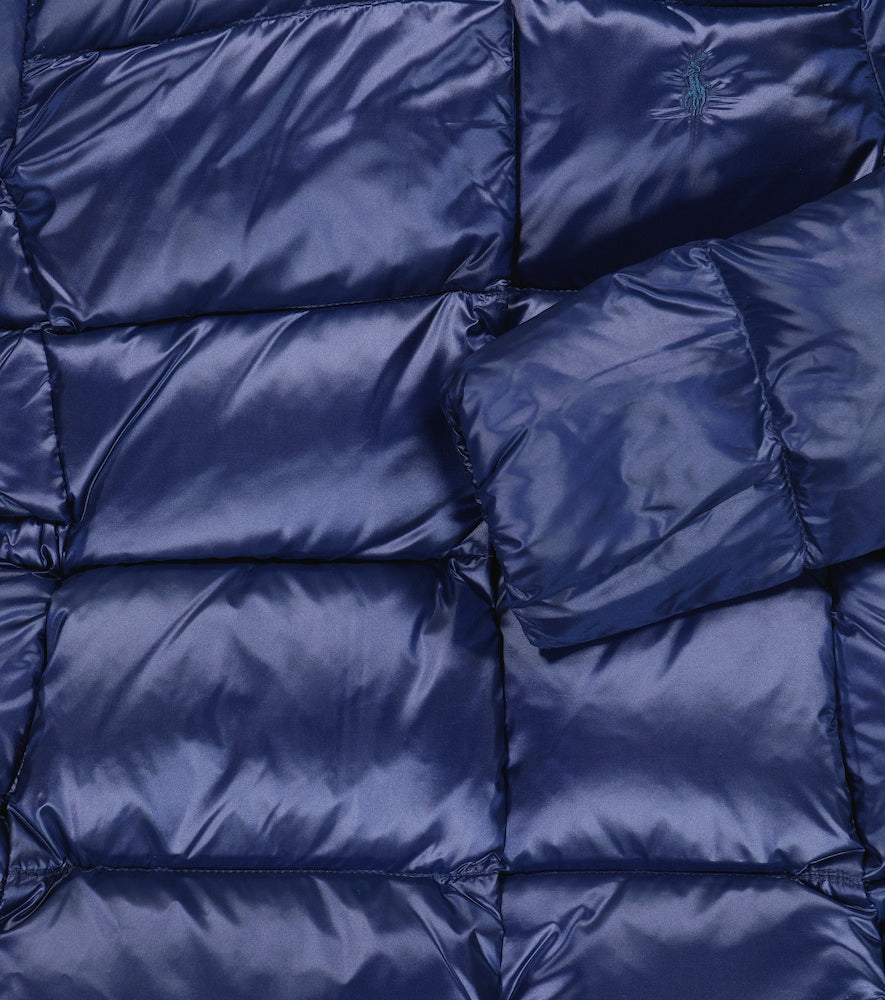 Quilted puffer coat