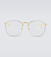 Square metal glasses