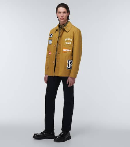 Embroidered cotton jacket