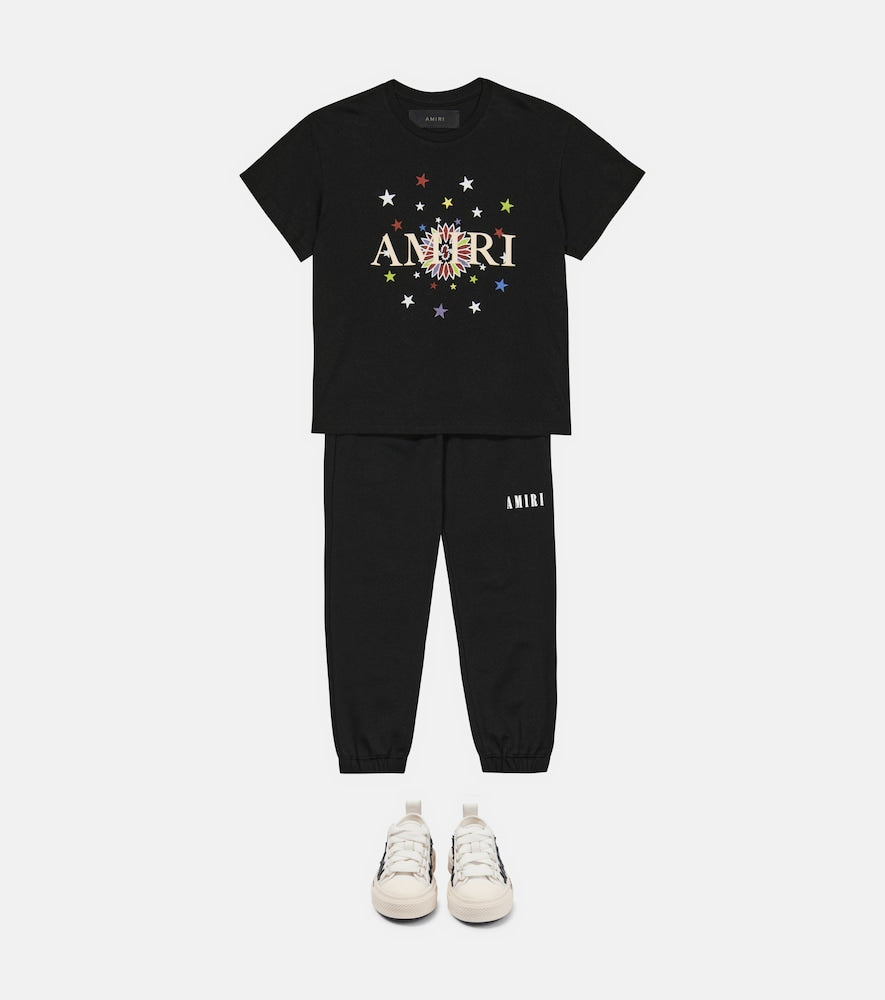 Printed cotton jersey T-shirt