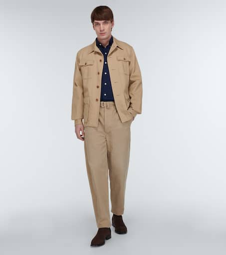 Slim linen shirt